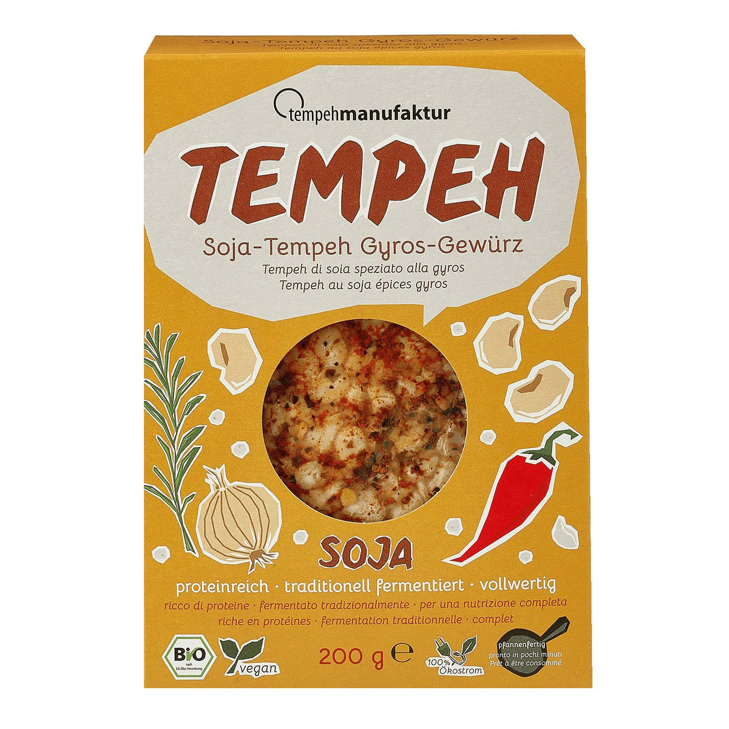Soja-Tempeh Gyros-Gewürz