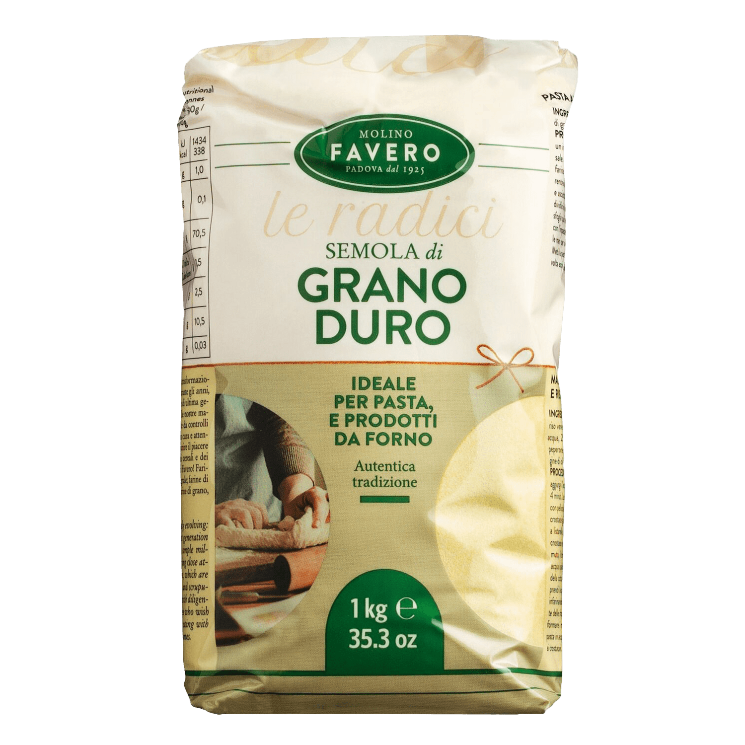 Semola Di Grano Duro, Hartweizenmehl für Pasta