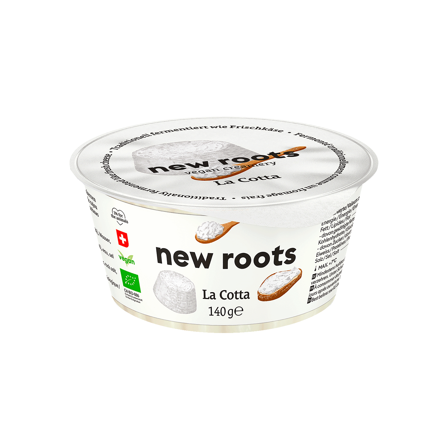 Vegan Creamery Natur Alternative zu Ricotta