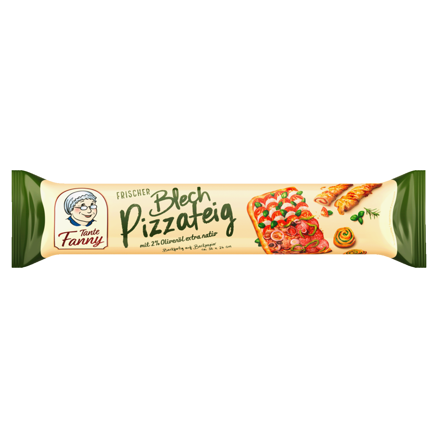 Frischer Blech-Pizzateig