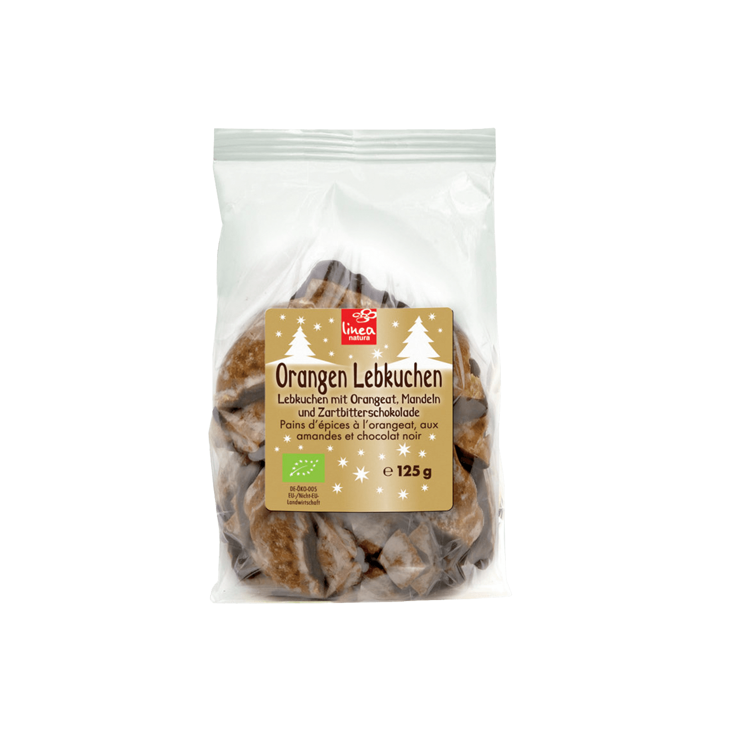 Orangen Lebkuchen mit Zartbitterschokolade