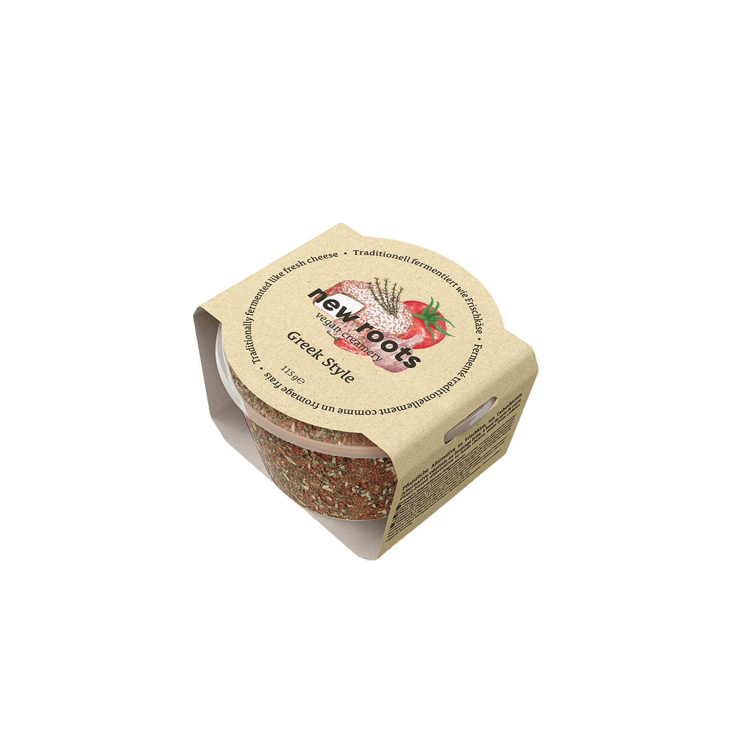 Vegan Creamery Griechischer Art Alternative zu Frischkäse