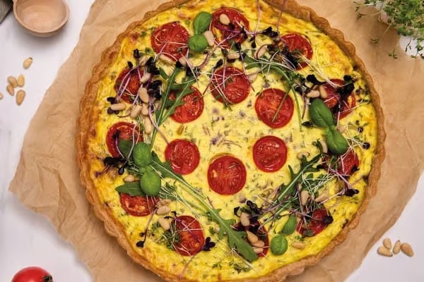 Springtime Quiche