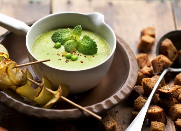 Pea-Mint-Soup